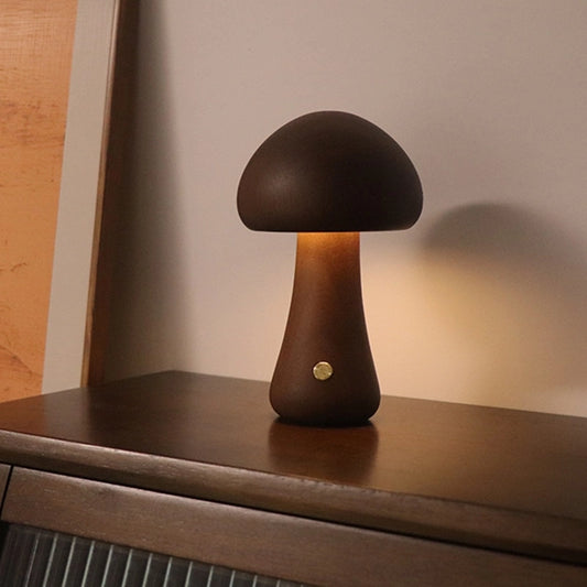 Premium Mushroom Night Light - Tap Switch, Adjustable Brightness